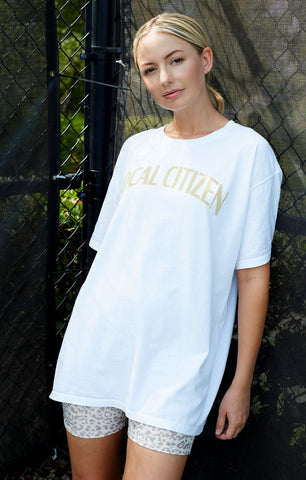 College T in Desert Tan