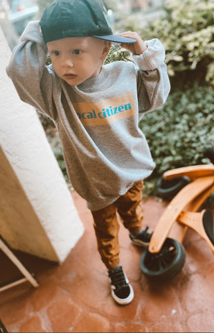 Citizen Kids Crew in Stone Grey