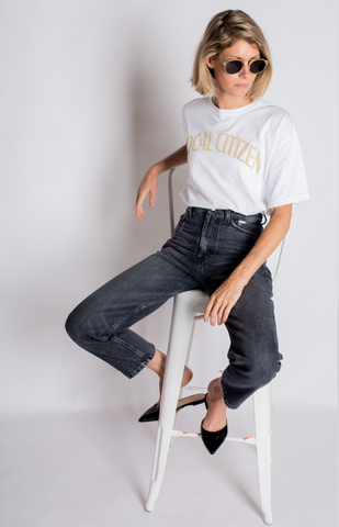 College T in Desert Tan